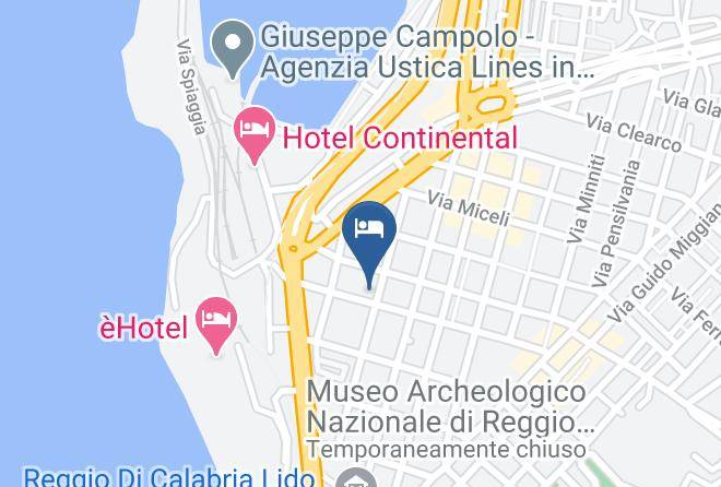 Reggio Di Calabria - Affittacamera Al Terrazzo Maps