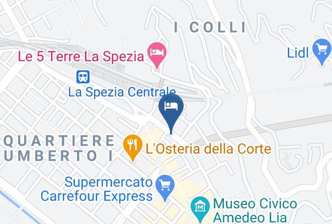La Spezia - Affittacamere 5 Terre Lodge Maps