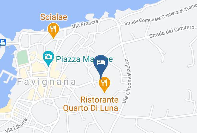 Trapani - Affittacamere Al Giardino Dei Limoni Maps