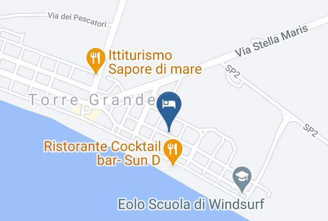 Oristano - Affittacamere Al Mare Maps
