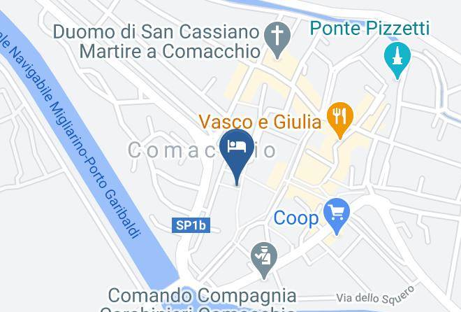 Ferrara - Affittacamere Al Pasarat Maps