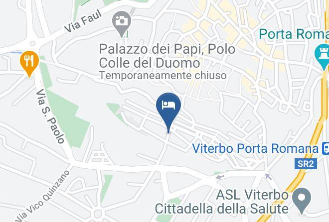 Viterbo - Affittacamere Al Ponte Levatoio Maps