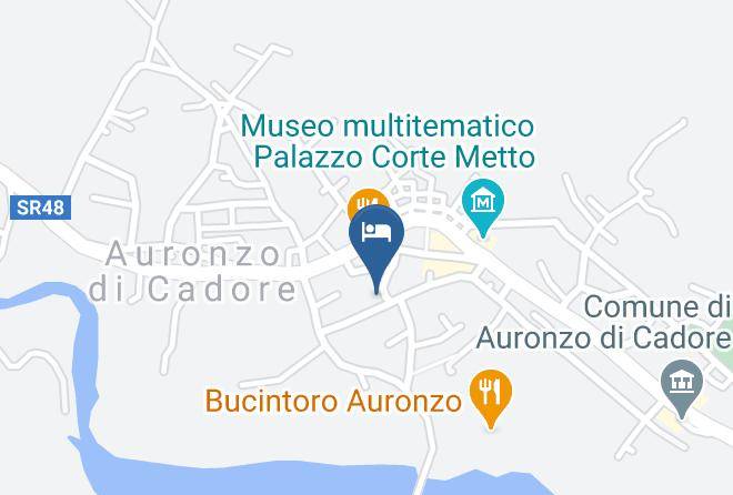 Belluno - Affittacamere Al Rucksack Maps
