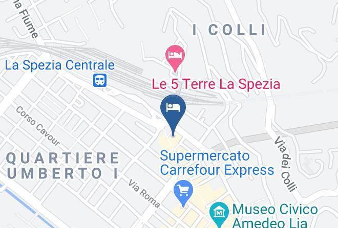 La Spezia - Affittacamere Alchimia Di Mare Maps