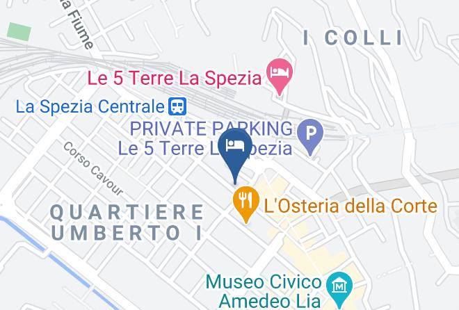 La Spezia - Affittacamere Altamarea Maps
