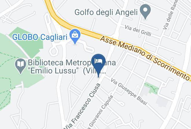 Cagliari - Affittacamere Animor Maps