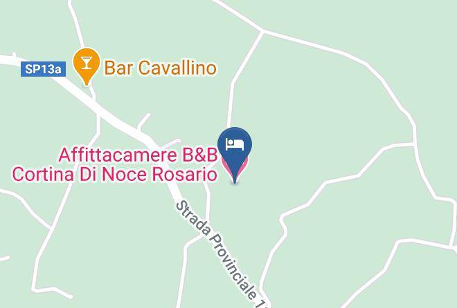 Salerno - Affittacamere B&b Cortina Di Noce Rosario Maps