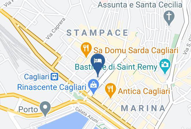 Cagliari - Affittacamere B&b Sardinia Domus Maps