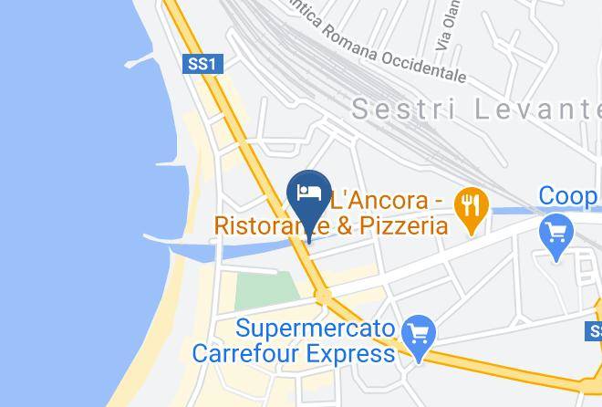 Genoa - Affittacamere Biobed Maps