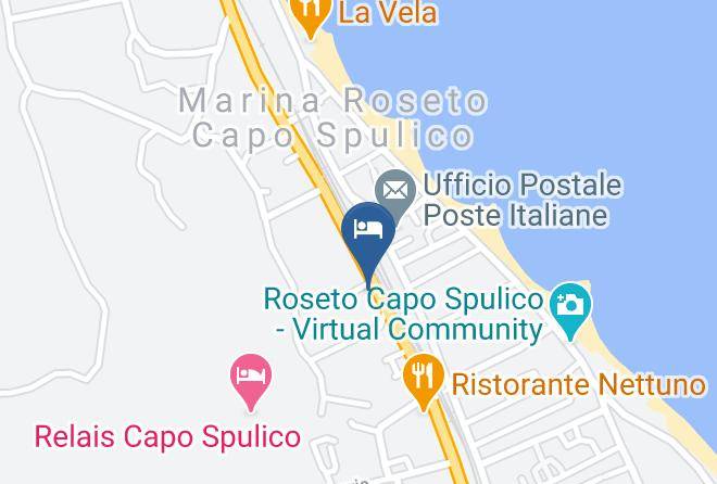Cosenza - Affittacamere Borgata Marina Maps