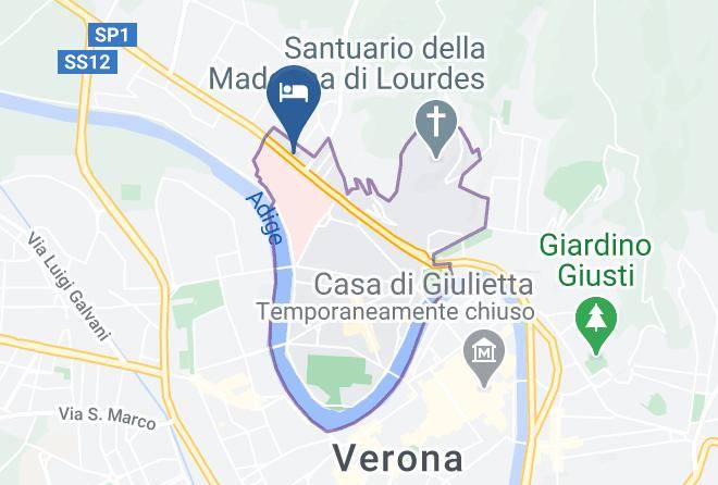 Verona - Affittacamere Borgo Trento B&b Verona Maps