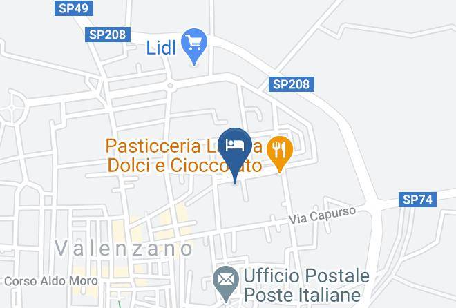 Bari - Affittacamere Carducci Maps