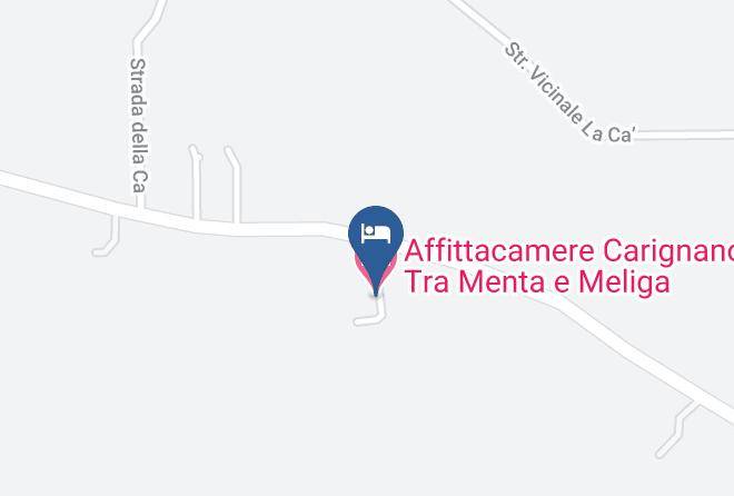 Turin - Affittacamere Carignano Tra Menta E Meliga Maps