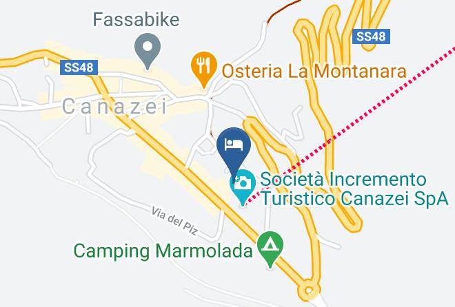 Trento - Affittacamere Cesa Planber Maps