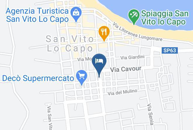 Trapani - Affittacamere Ciuri Di Mari Maps