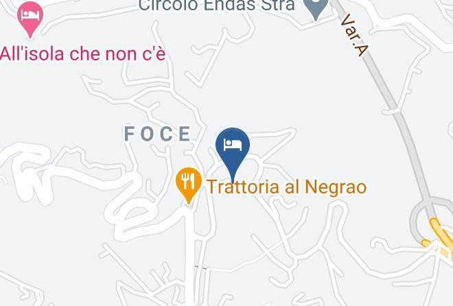 La Spezia - Affittacamere Collina Degli Ulivi Maps