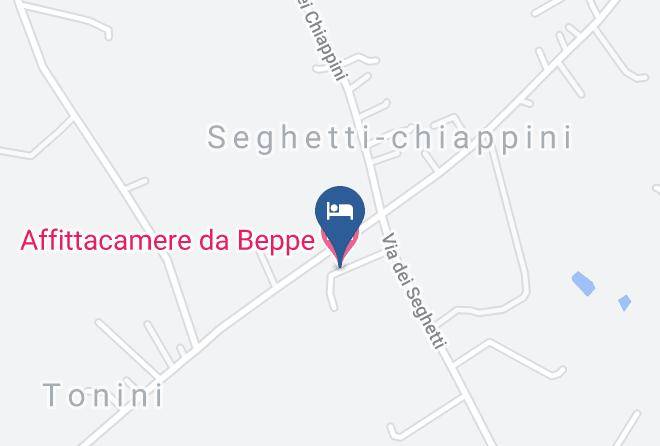 Lucca - Affittacamere Da Beppe Maps