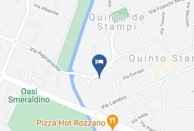 Milan - Affittacamere Da Matteo Maps