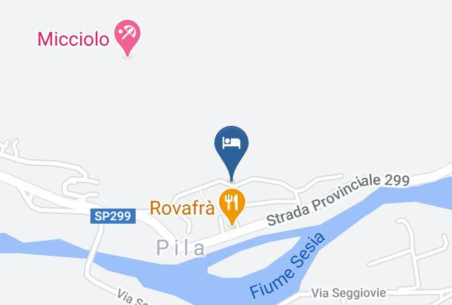 Vercelli - Affittacamere Da Petro Maps