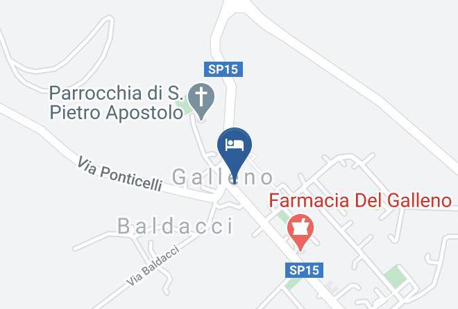 Florence - Da Vitto Affittacamere Maps