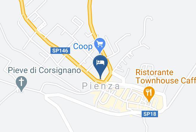 Siena - Affittacamere Dal Falco Maps
