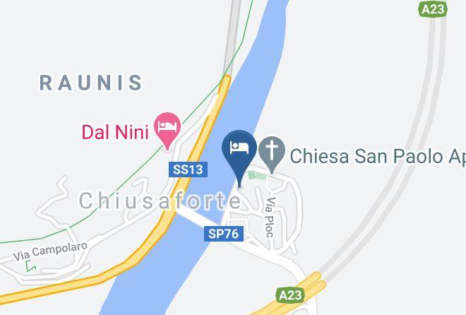 Udine - Affittacamere Dal Mimmi Maps