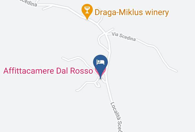 Gorizia - Affittacamere Dal Rosso Maps