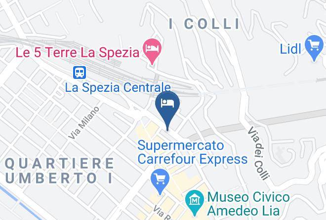 La Spezia - Affittacamere Del Golfo E Delle Cinque Terre Maps