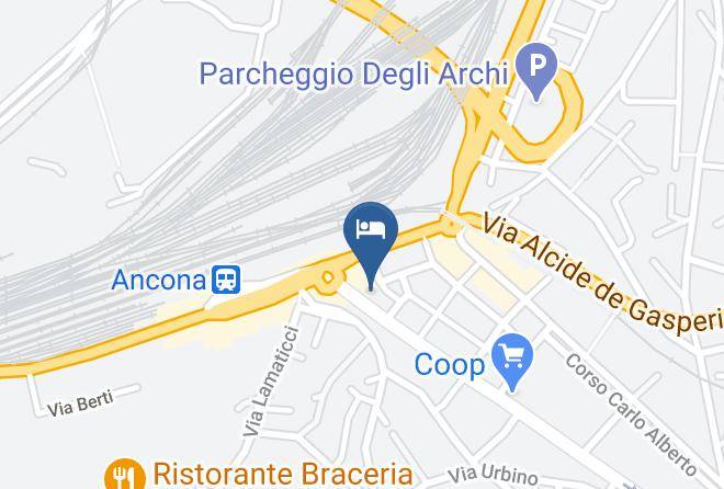 Ancona - Affittacamere Del Viaggiatore Maps