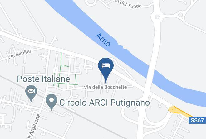 Pisa - Affittacamere Di Stefania Jane Maps