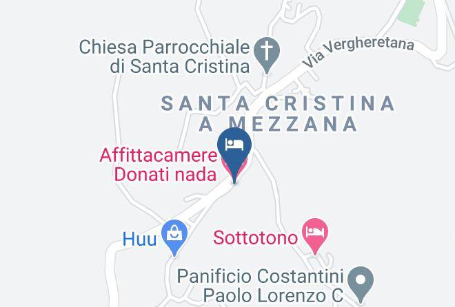 Prato - Affittacamere Donati Nada Maps