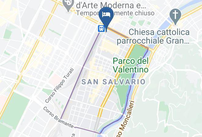 Turin - Affittacamere Dueleoni Maps