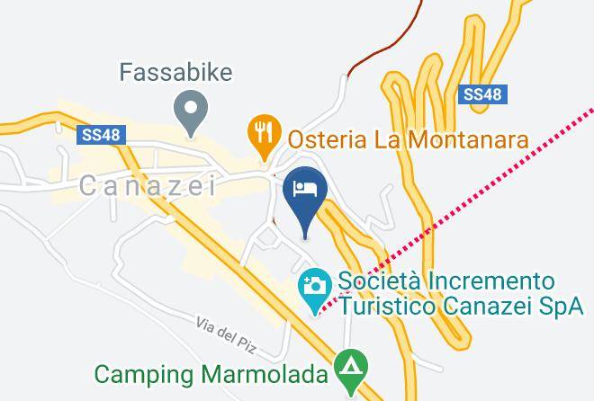 Trento - Affitacamere El Sangon Maps