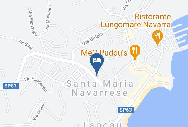Nuoro - Affittacamere Elianto Maps