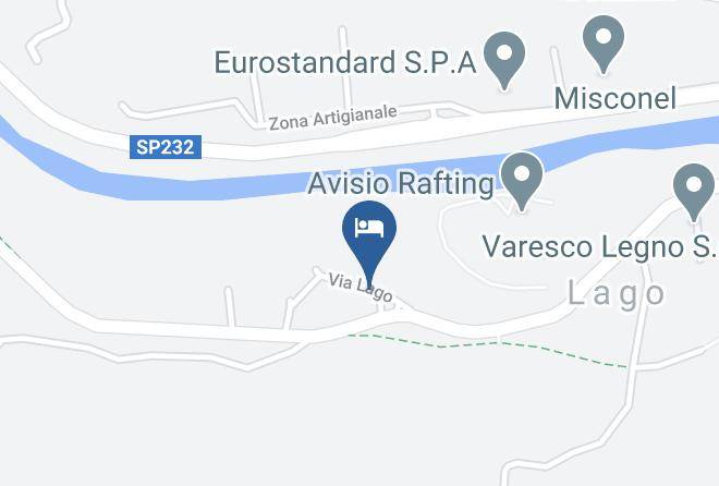 Trento - Affittacamere Famiglia Ceschini Maps