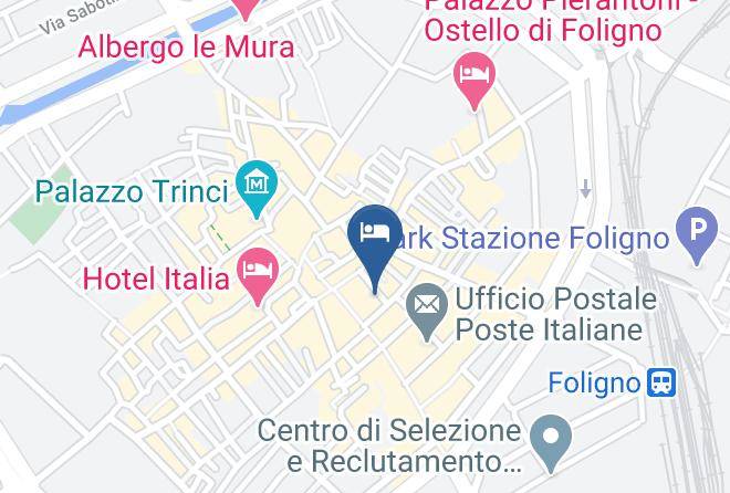 Perugia - Affittacamere Foligno San Francesco Maps