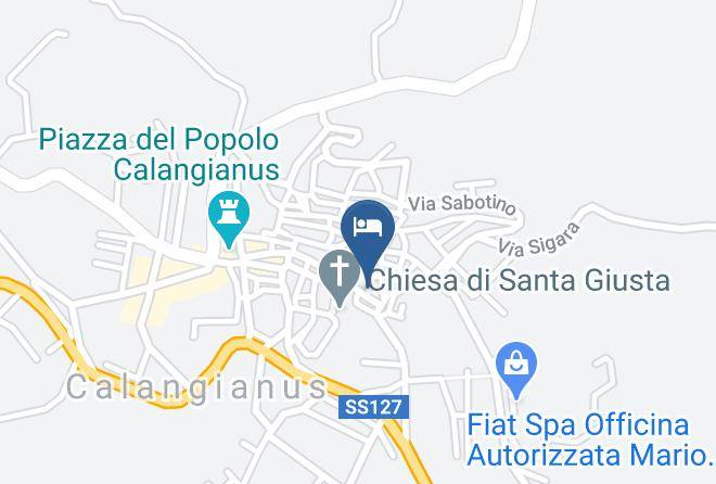 Sassari - Affittacamere Gallura Maps