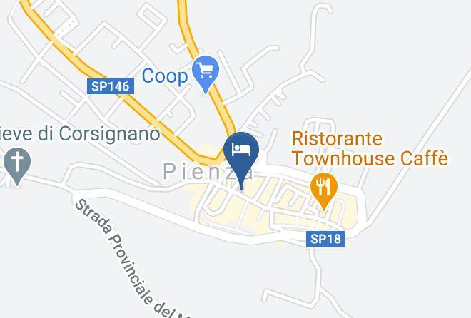 Siena - Affittacamere Gozzante Maps