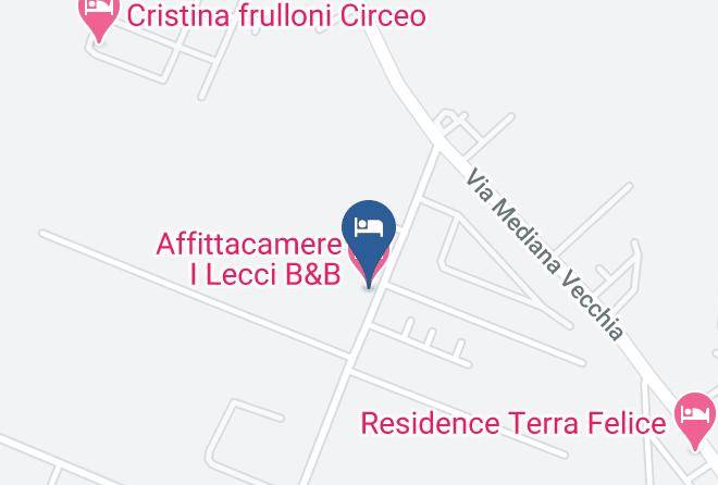 Latina - Affittacamere I Lecci B&b Maps