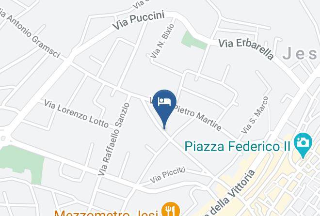 Ancona - Affittacamere Ibisco Maps