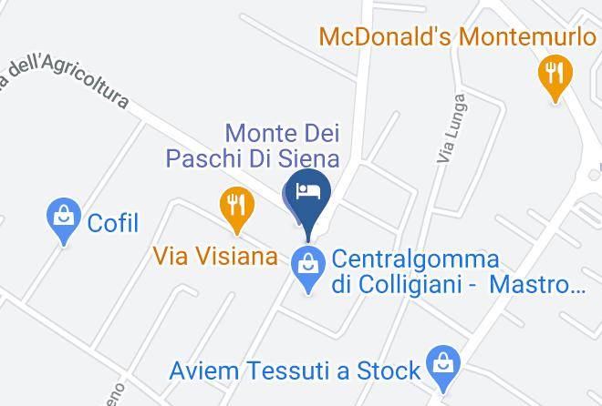 Prato - Affittacamere Il Bagnolo Maps