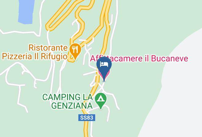 L Aquila - Affittacamere Il Bucaneve Maps