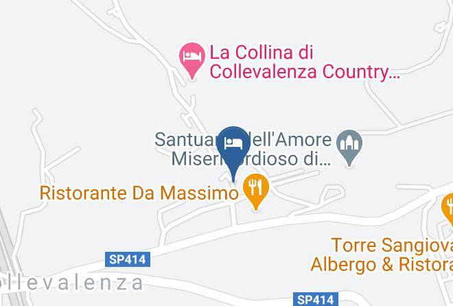 Perugia - Affittacamere Il Focolare Maps