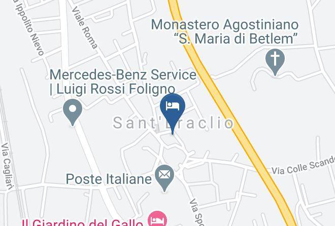 Perugia - Affittacamere Il Piccolo Borgo Foligno Maps