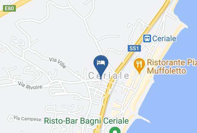 Savona - Affittacamere L'aurora Maps