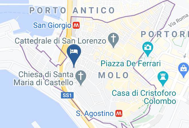 Genoa - Affittacamere La Citta Vecchia Maps