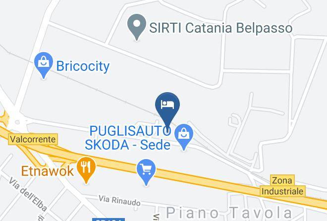 Catania - Affittacamere La Finestra Sull'etna Maps