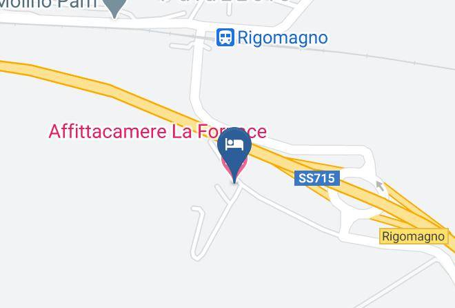 Siena - Affittacamere La Fornace Maps