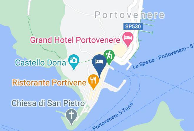 La Spezia - Affittacamere La Lanterna Maps