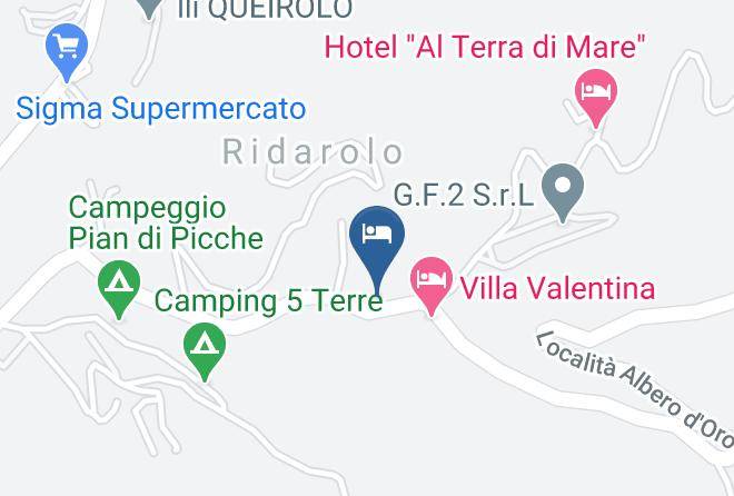 La Spezia - Affittacamere La Lanterna Sopra Il Moggia Maps